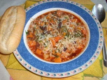 Bunter Süßkartoffel-Gemüse-Eintopf - Rezept