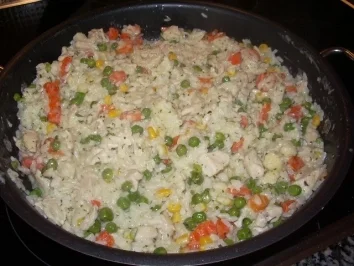 Rezept: Buttergemüse mit Putenfleisch Buttergemüse mit Putenfleisch - Rezept