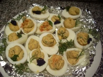 Rezept: Gefüllte Eier Gefüllte Eier - Rezept