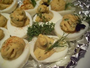 Rezept: Gefüllte Eier Gefüllte Eier - Rezept