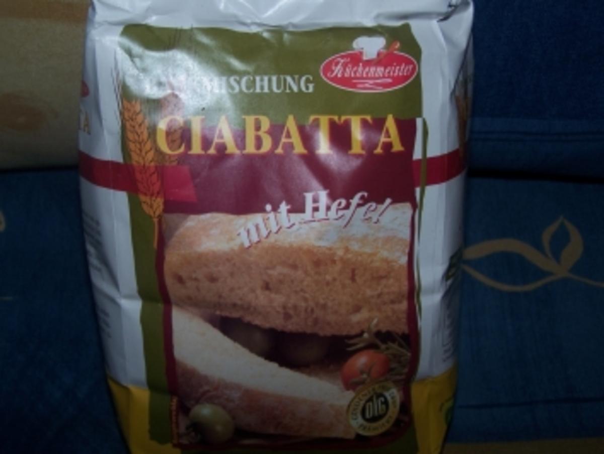 Pizza-Chiabatta-Brot - Rezept - Bild Nr. 2