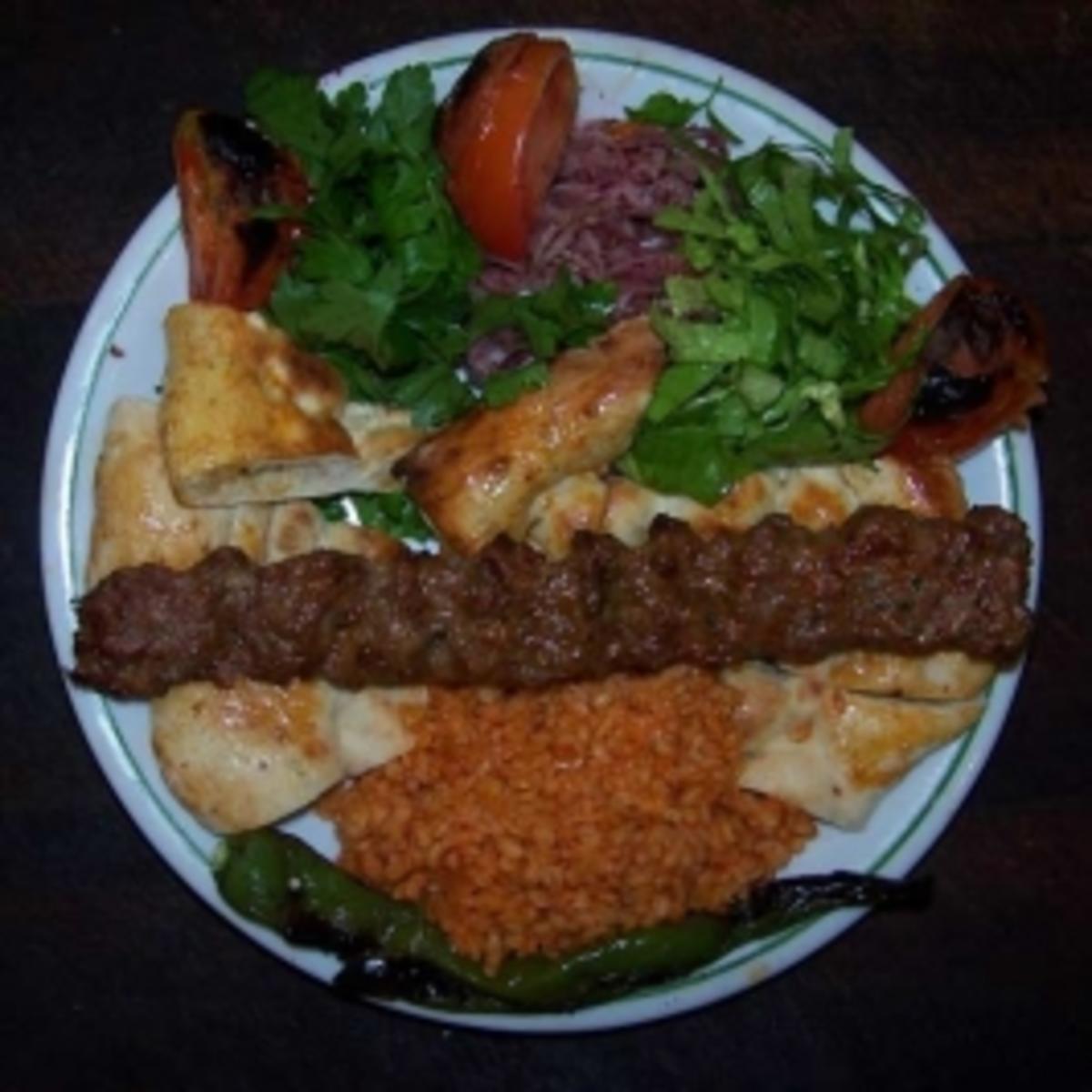 Adana Kebap Kebab 40-50cm Hackfleisch Grillspiesse Schaschlikspieße 