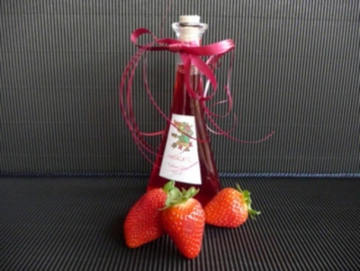 Erdbeerlikör - Rezept