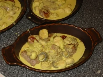 Schweinelendchen in Curryrahmsoße - Rezept - Bild Nr. 2