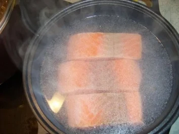 Lachsfilet naturell - Rezept