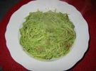 Spaghetti mit grünen Kräutern - Rezept