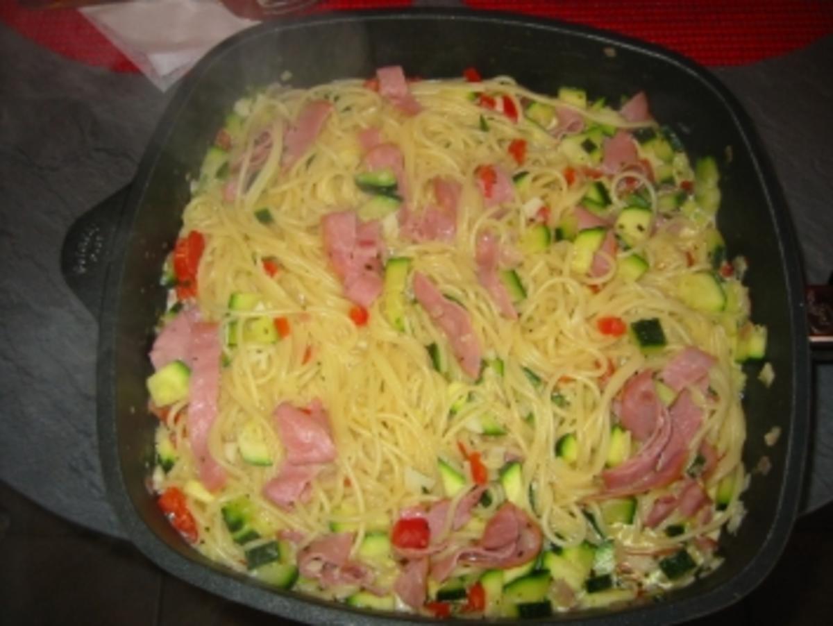 Spaghetti mit Zucchini - Rezept - Bild Nr. 2