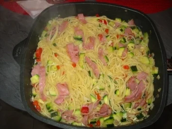 Spaghetti mit Zucchini - Rezept - Bild Nr. 2
