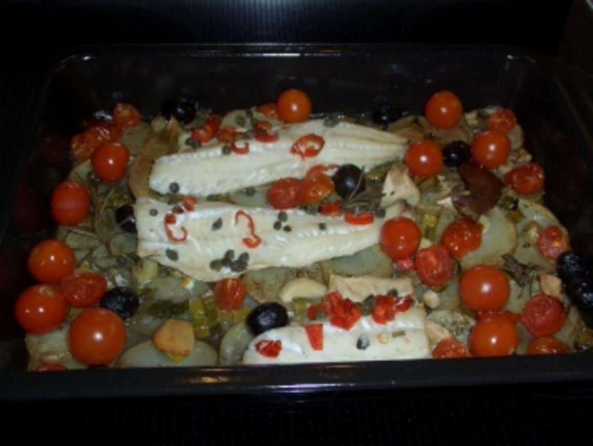 Bilder für Zander Mediteran - Rezept