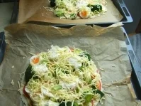 Pizza "Green Island" - Rezept