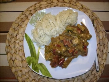 Rezept: Thai Hünchen mit leichter Cocos Note Thai Hünchen mit leichter Cocos Note - Rezept