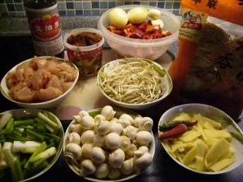 Rezept: Thai Hünchen mit leichter Cocos Note Thai Hünchen mit leichter Cocos Note - Rezept