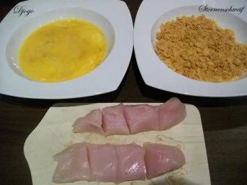 Rezept: Hähnchennuggets schnell selber gemacht Bild Nr. 3 Hähnchennuggets schnell selber gemacht - Rezept - Bild Nr. 3