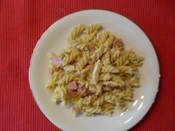 Schinkennudeln - Rezept