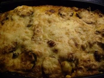 Rezept: Reisauflauf mit Hackfleisch und Gemüse Reisauflauf mit Hackfleisch und Gemüse - Rezept