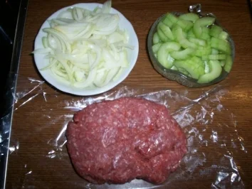 Gurkenfleisch mit Mett - Rezept