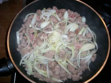 Gurkenfleisch mit Mett - Rezept