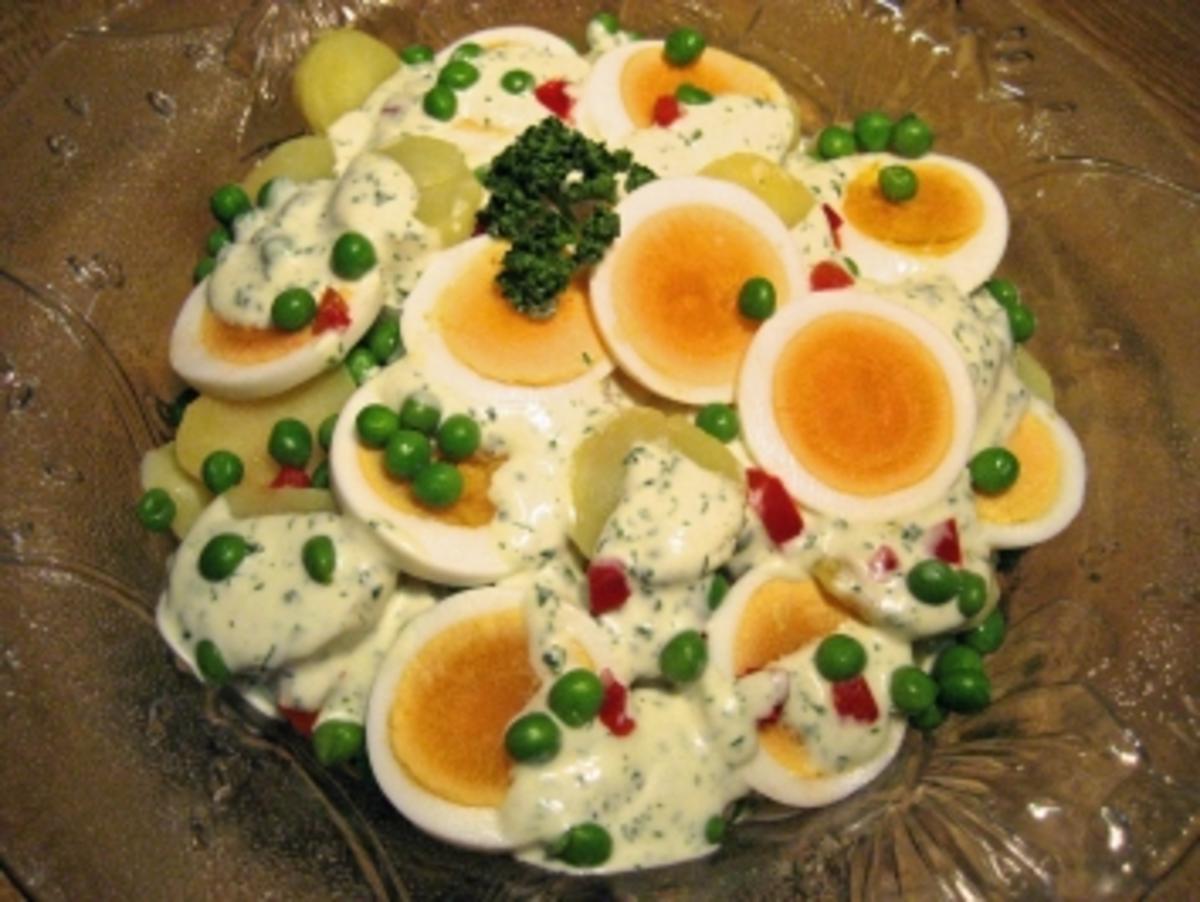 Kartoffelsalat mit Eiern - Rezept - Bild Nr. 2
