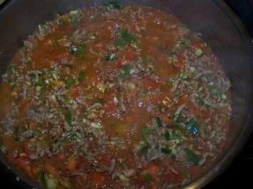 1 | Hackfleischsauce alla Dobi - Rezept - Bild Nr. 2