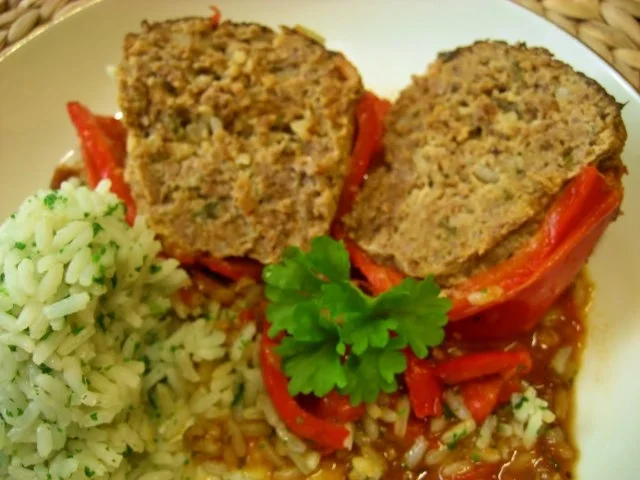 Gefüllte Paprika-Schoten - Rezept - Bild Nr. 4