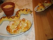Knabber-Schlangen - die beißen nicht, ehrlich ! Die sind süss....... - Rezept