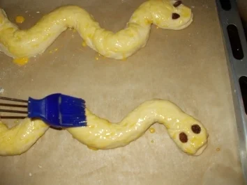 Rezept: Knabber-Schlangen - die beißen nicht, ehrlich ! Die sind süss....... Bild Nr. 13 Knabber-Schlangen - die beißen nicht, ehrlich ! Die sind süss....... - Rezept - Bild Nr. 13