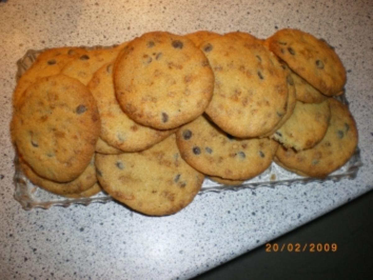 Choclate chip Cookies - Rezept