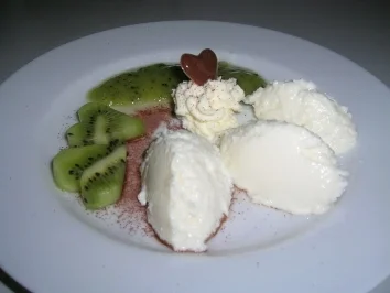 Kokos-Mousse liebt Kiwi-Mark - Rezept