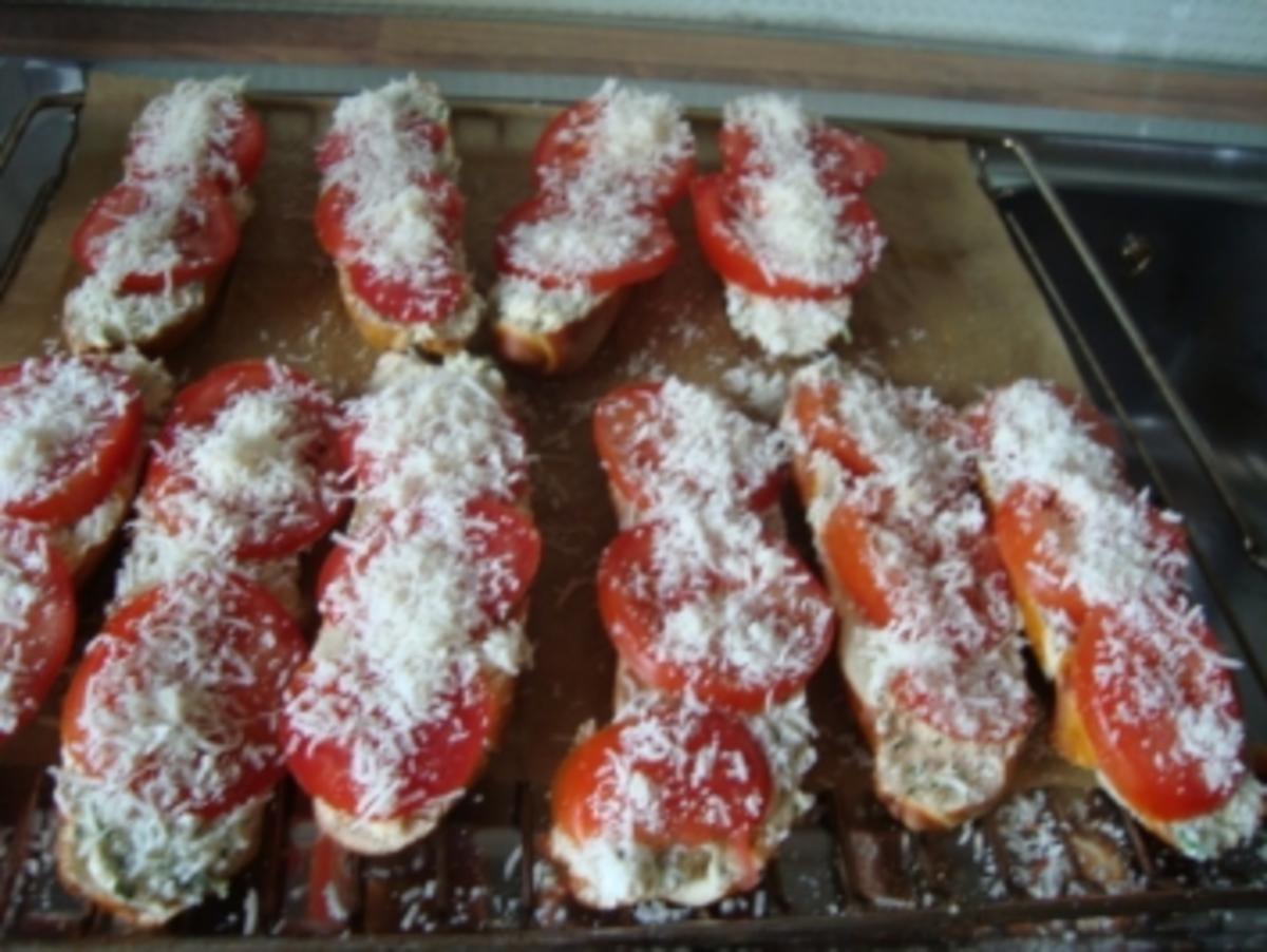 Abendbrot - Gebackene Tomaten-Brote - Rezept - Bild Nr. 2