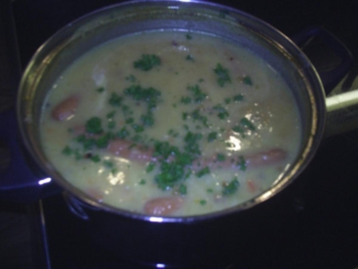 Suppe - deftige Kartoffelsuppe - Rezept - Bild Nr. 6