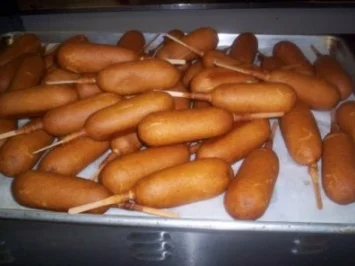 amerikanische Corndogs - Rezept