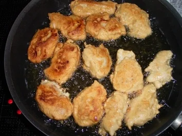 Rezept: Ausgebackenes Hähnchen-Brust-Filet Dida ' s Art Bild Nr. 2 Ausgebackenes Hähnchen-Brust-Filet Dida ' s Art - Rezept - Bild Nr. 2