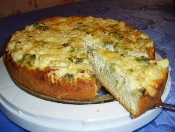 Rezept: Blumenkohl-Brokkoli Quiche Blumenkohl-Brokkoli Quiche - Rezept