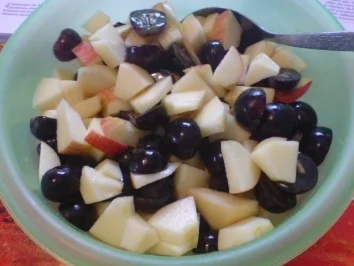 Herbstlicher Obstsalat - Rezept