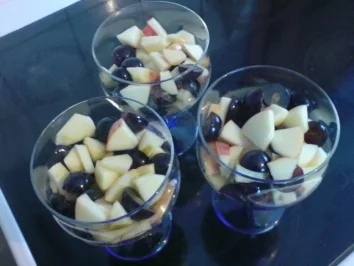 Herbstlicher Obstsalat - Rezept