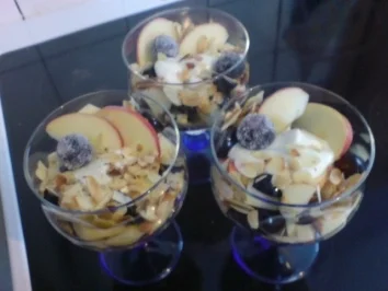 Herbstlicher Obstsalat - Rezept