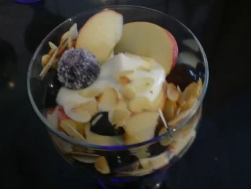 Herbstlicher Obstsalat - Rezept
