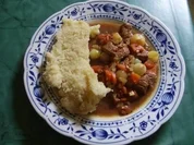 Katalanisches Rinderragout mit Schokolade - Rezept