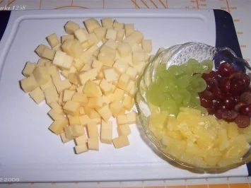 Fruchtiges Käseduett - Rezept