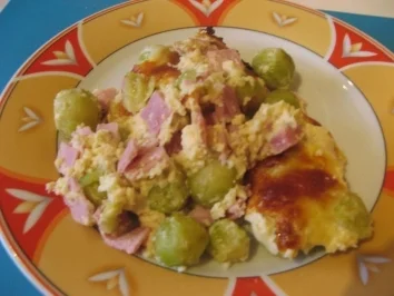 Rosenkohlauflauf - Rezept