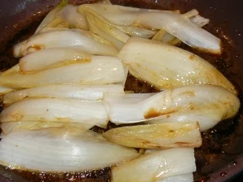 Chicoreegemüse - Rezept