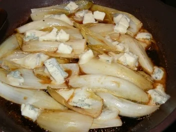 Chicoreegemüse - Rezept