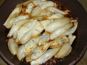 Chicoreegemüse - Rezept