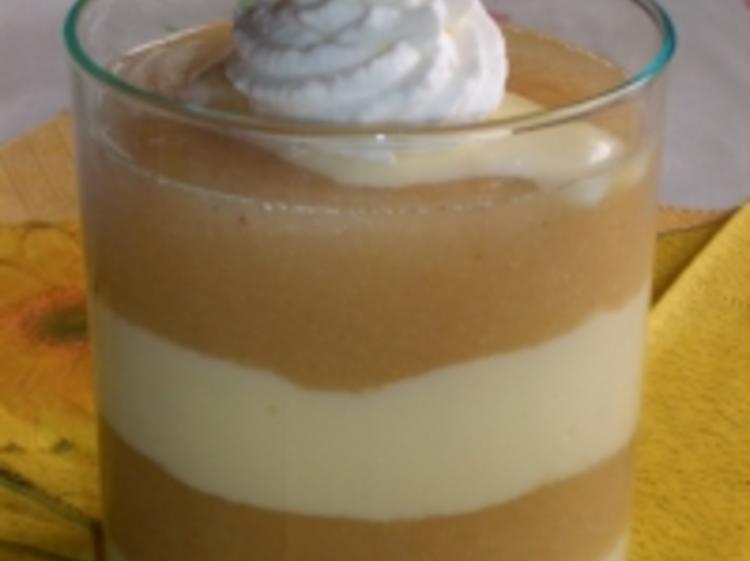 Apfel Vanille Dessert - einfach - 51 kcal/100g