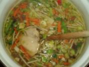 Hühnersuppe - asiatisch angehaucht - Rezept