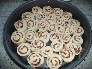 Speckrondellen - Rezept