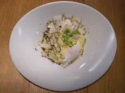 Kartoffelpüree mit pochiertem Zwerghuhnei und geriebenen Frühlingstrüffeln - Rezept