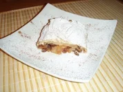 Wiener-Blätterteig-Apfelstrudel   oder  Gezogener Apfelstrudel - Rezept