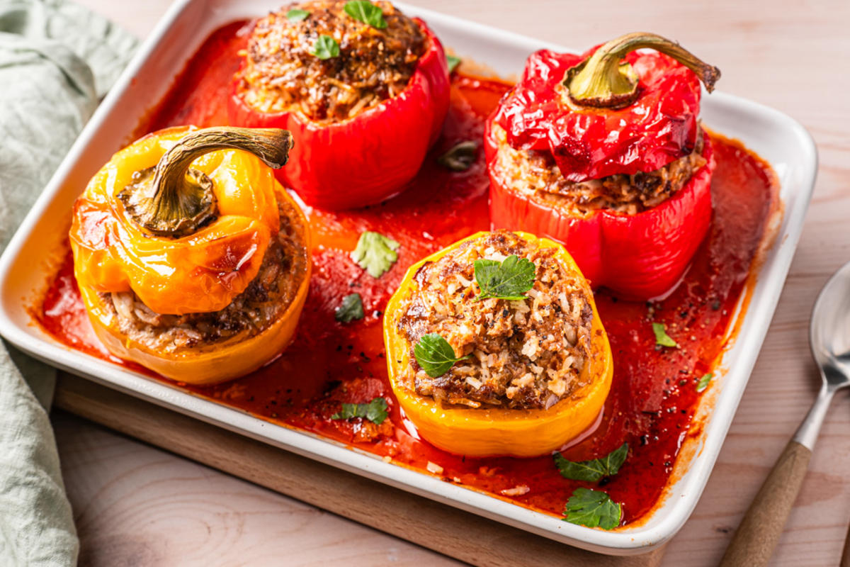 Gefüllte Paprikaschoten a la  Oma Moni - Rezept - Bild Nr. 6