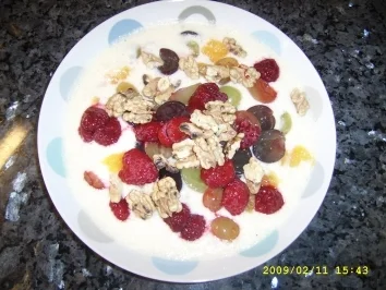 Walnuss - Obstsuppe - Rezept